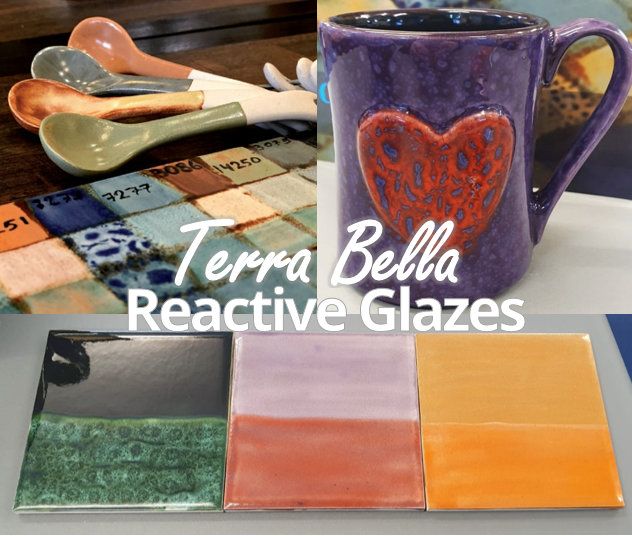 Terra Bella Reactive Glazes by Colorobbia Cromartie Hobbycraft Limited